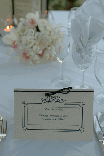custom wedding dinner menu